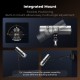 K&F CONCEPT RGB Snoot Flashlight for Photography